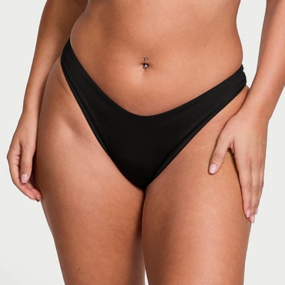 Victoria's Secret Twist Front Bikini Side Tie & Brazillian Bottoms 40DD XXL - Picture 13 of 14